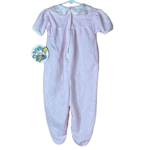 Vintage Cuties By Judy Light Pink Jumpsuit 24 months - Picture 7 of 10